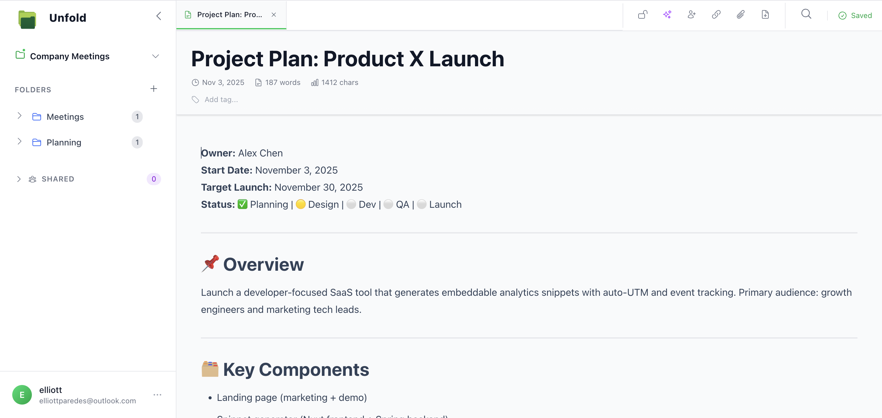 Project Planning Preview